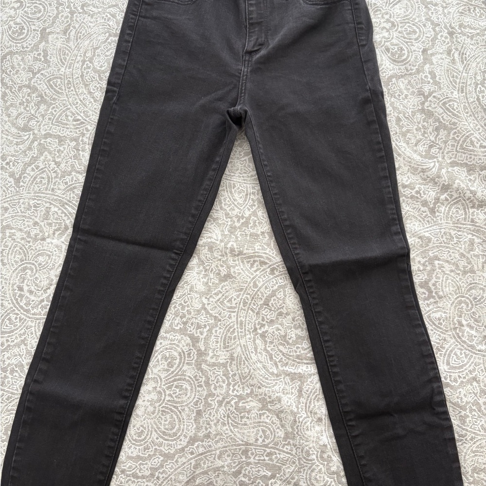 Fashion Nova Charcoal Skinny Jeans
